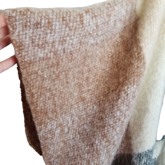 Adrienne Vittadini Studio Womens OS Plaid Short Sl - Picture 4 of 8